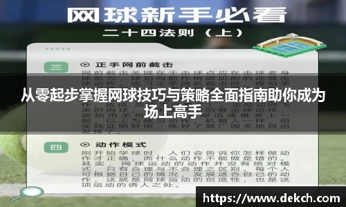 从零起步掌握网球技巧与策略全面指南助你成为场上高手